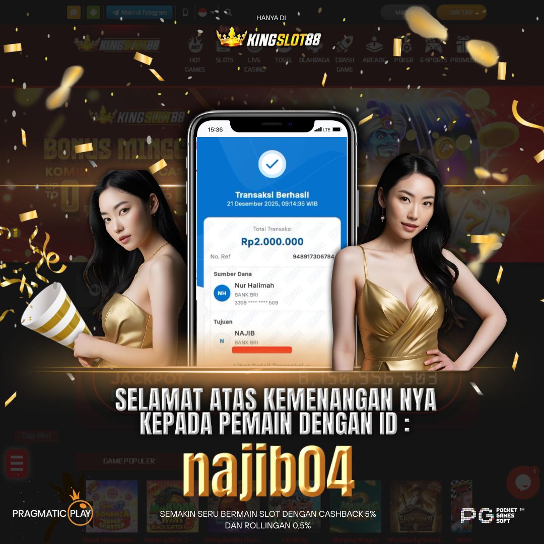 SELAMAT ATAS KEMENANGANNYA UNTUK ID :najib04